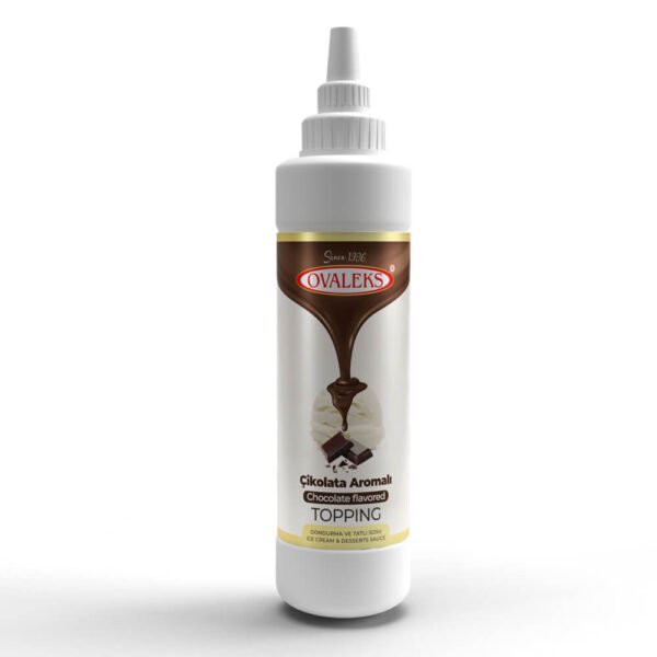 Ovaleks Çikolata Aromalı Topping Sos